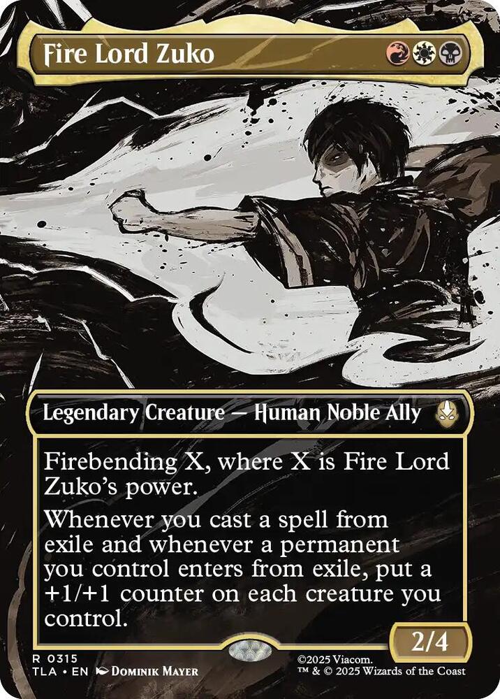 Fire Lord Zuko borderless