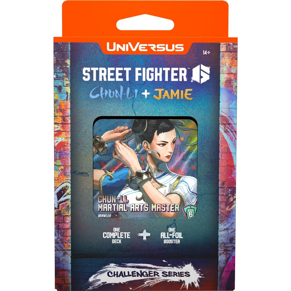 Challenger Series Deck: Street Fighter 6: Chun Li & Jamie (SF6)