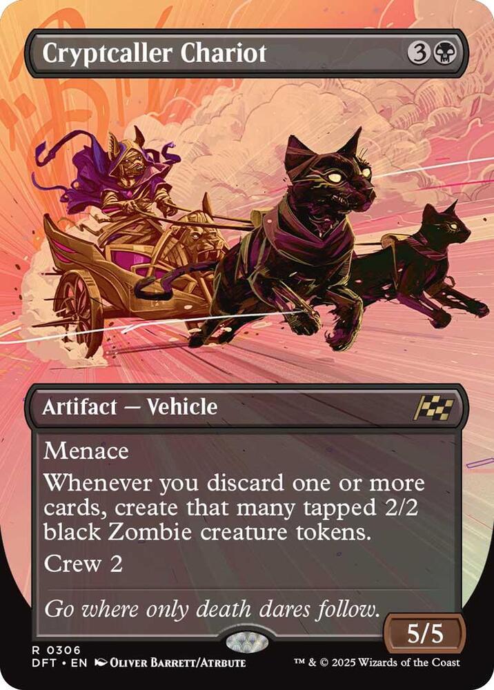 Cryptcaller Chariot (Borderless) - Aetherdrift (DFT)