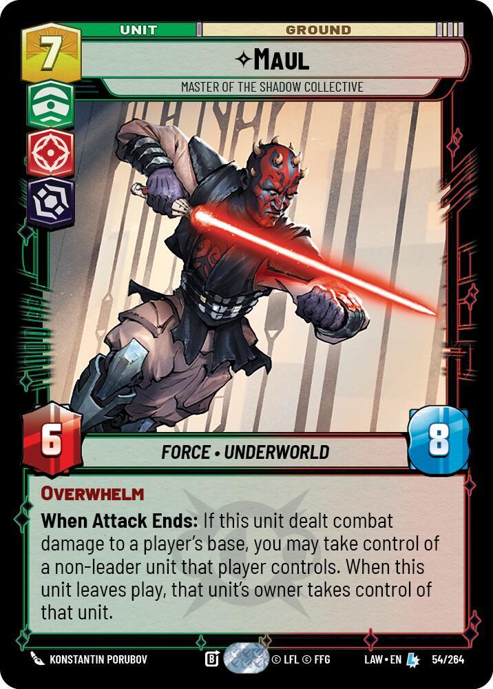 Maul - Master of the Shadow Collective - A Lawless Time (LAW)