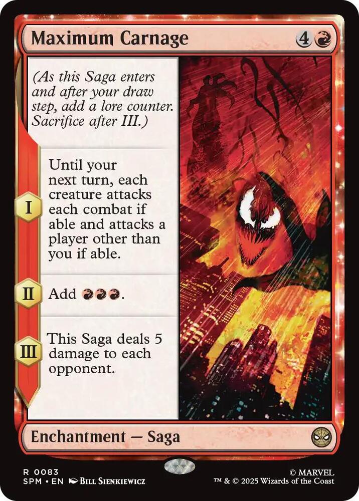 Maximum Carnage - Marvel's Spider-Man (SPM)