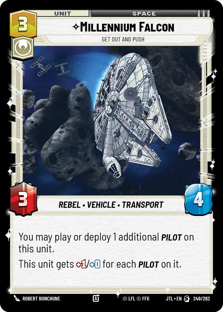 Millennium Falcon - Get Out And Push - Jump to Lightspeed (JTL)