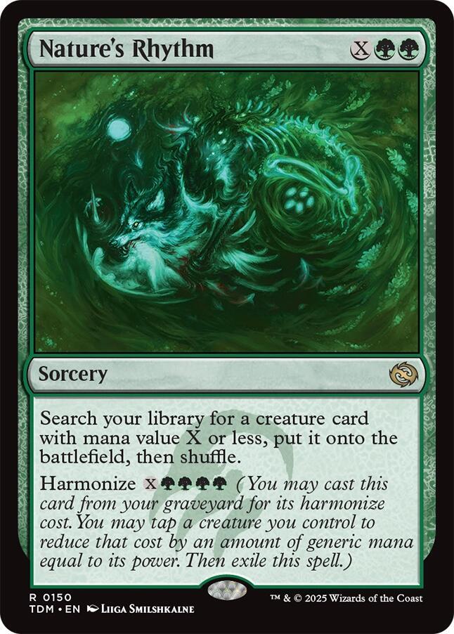 Nature's Rhythm - Tarkir: Dragonstorm (TDM) Foil
