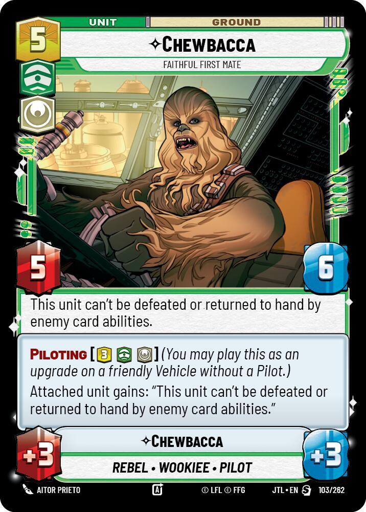 Chewbacca - Faithful First Mate - Jump to Lightspeed (JTL)