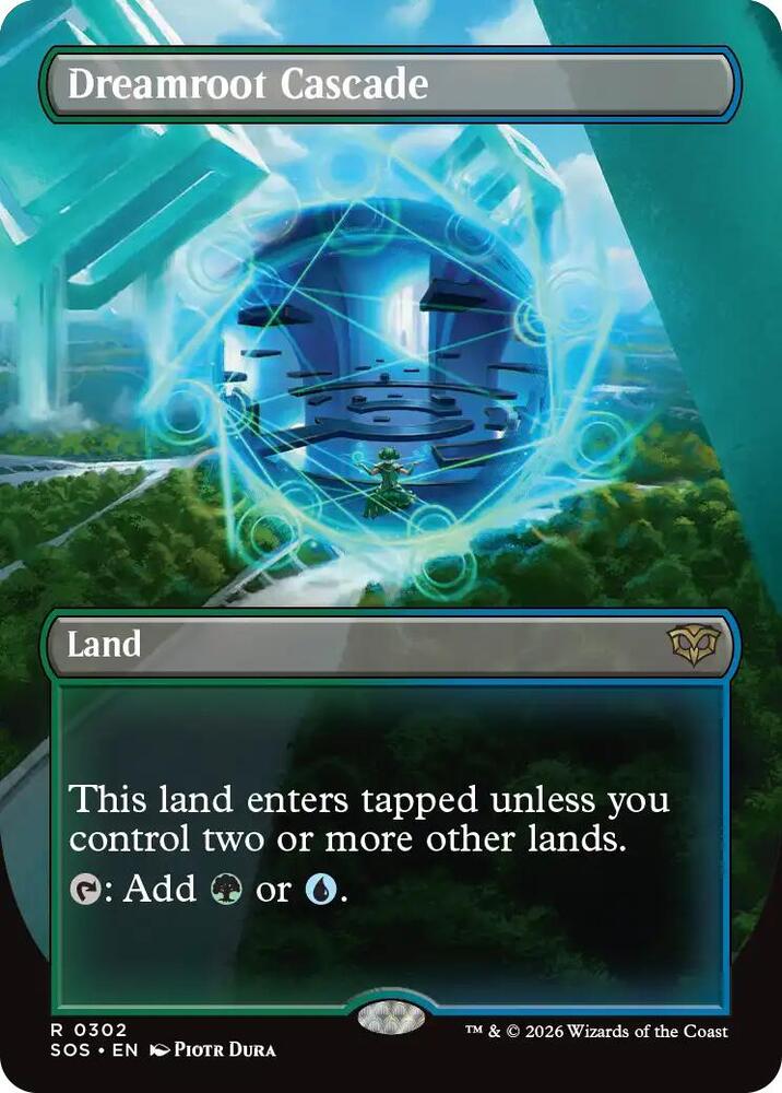Dreamroot Cascade (Borderless) - Secrets of Strixhaven (SOS)