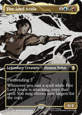 Fire Lord Azula (0313) (Borderless) - Avatar: The Last Airbender (TLA) (foil)