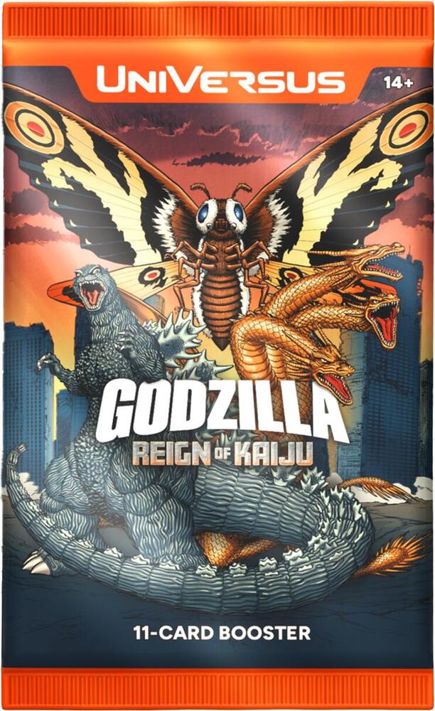 UNOPENED Universus: Godzilla: Reign Of Kaiju Booster - Godzilla: Reign of Kaiju (GDZ01)