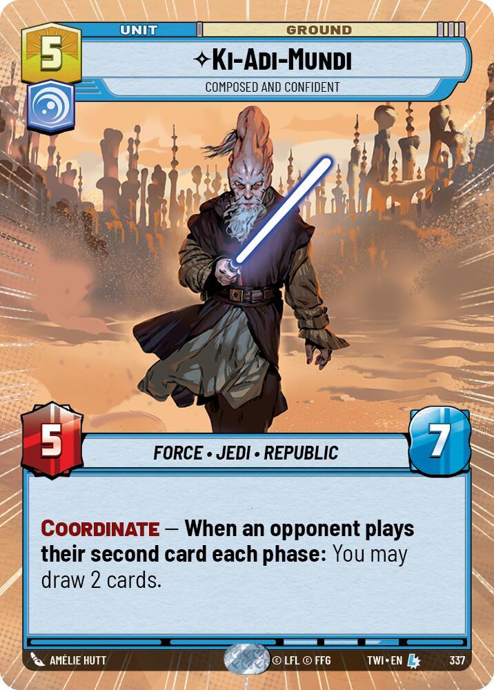 Ki-Adi-Mundi - Composed and Confident (Hyperspace) - Twilight of the Republic (TWI)
