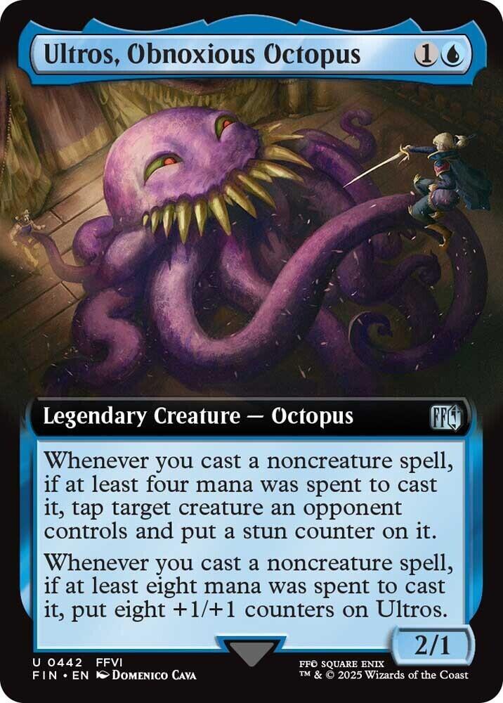 Ultros, Obnoxious Octopus (Extended Art) - FINAL FANTASY (FIN)
